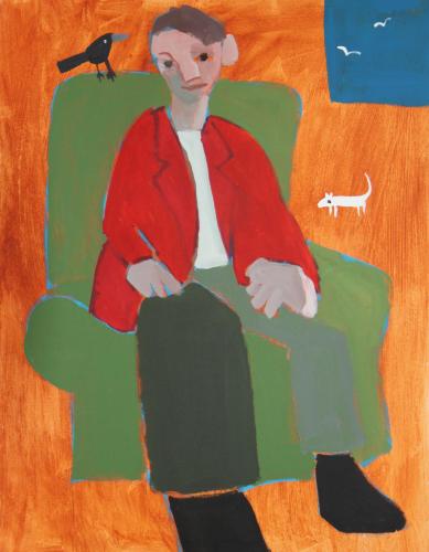 Seated Figure, 2017