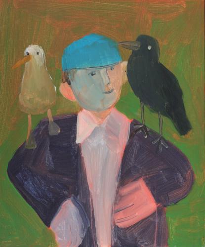Figure with Birds, 2007